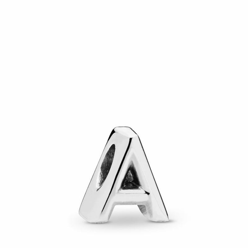 Pandora Letter A Charm Sale NZ, Sterling Silver (502683-RUC)